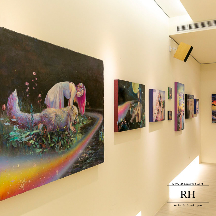 藝術品展覽及畫作導覽